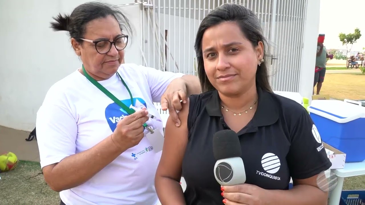 SECRETARIA DE SAÚDE REALIZA MUTIRÃO DE VACINAÇÃO EM PRAÇAS DE LUCAS DO RIO VERDE