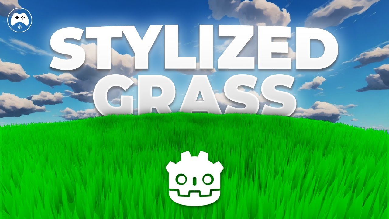 Stylized Grass in 5 Minutes // Godot 4 Tutorial