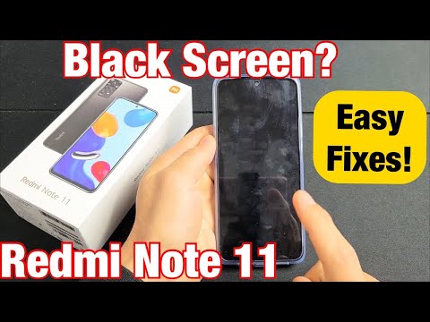 Redmi Note 11: How to Fix Black Screen? Screen Won't Turn On? Easy Fixes!