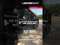 2023 LAMAR TRAILERS 83 X 16 LOW PRO GOOSENECK DUMP TRAILER GVWR 14K Dumptrailer