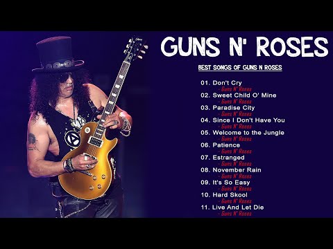 Guns N' Roses Greatest Hits Full Album 2022 || The Best Songs Of Guns N' Roses