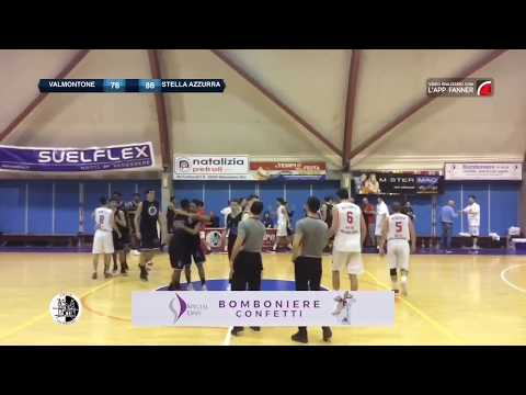 Serie B, Valmontone vs. Stella Azzurra Roma 76-86 (dts): gli highlights