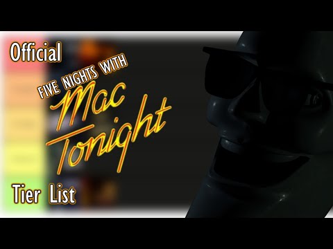 Official Five Nights with Mac Tonight tier list