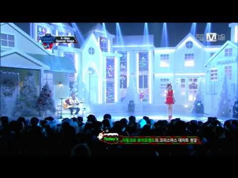 111222 A Pink ( Bomi ) - Santa Baby ( Special Stage ) HD