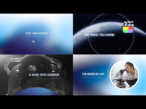 The Universe Modular Template for Final Cut Pro — MotionVFX