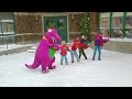 Barney Song It S Snowing A Sunny Snowy Day