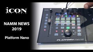 Video thumbnail for ICON PRO AUDIO NAMM NEWS 2019  - Platform Nano by Sound Service GmbH