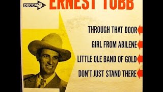 Ernest Tubb ~ Decca ED 2706 ~  Little Ole Band Of Gold  ~  Don't Just Stand There