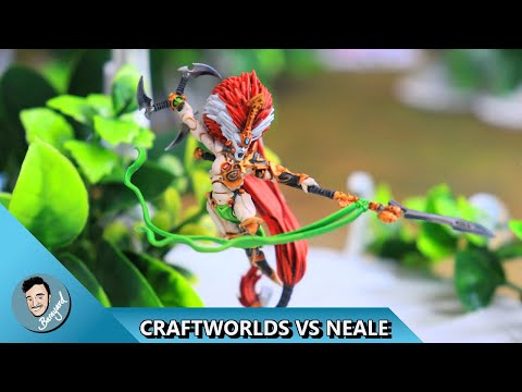 MARINES VS CRAFTWORLD ELDAR WARHAMMER BATTLE REPORT