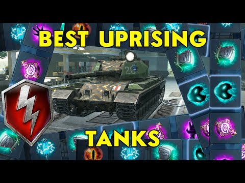 [WOTB] TOP 5 BEST UPRISING TANKS !