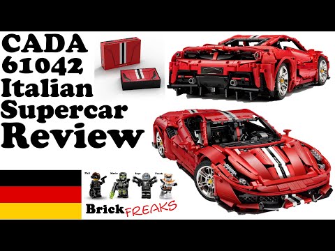 CADA 61042 - Italian Supercar (Ferrari 488 Pista) - Review