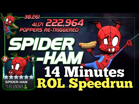 INSANE Spider-Ham 14 Minute ROL Speedrun! | Marvel Contest Of Champions