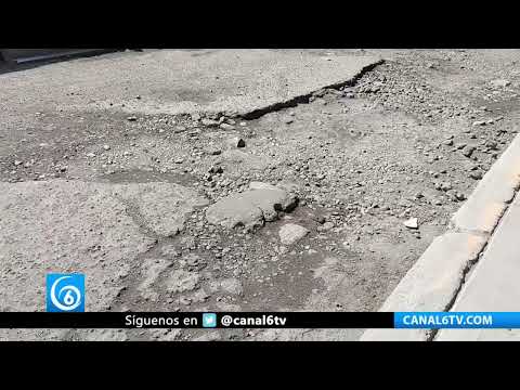 Video: Avenida Adolfo López Mateos, en total abandono pese a ser vialidad clave en Chalco