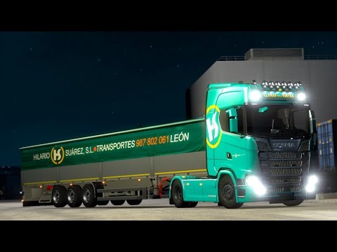 Scania s580 Hilario Suárez & Euro Truck Simulator 2