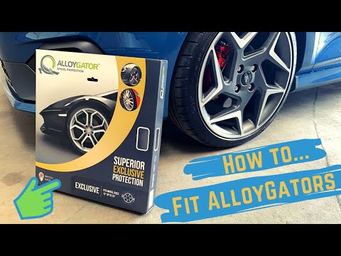 HOW TO FIT ALLOY GATORS TO YOUR CAR -  AlloyGator - Alloy Wheel Rim Protectors - Alloygators
