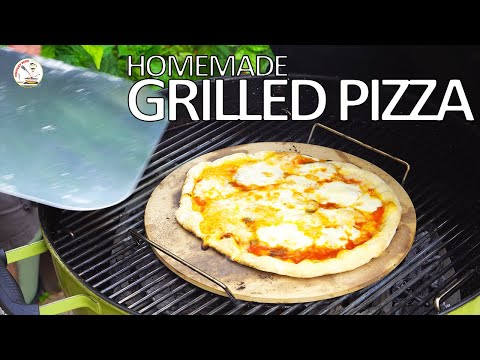 How to make Grilled Pizza at home - BBQ Neapolitan Pizza Full Recipe
