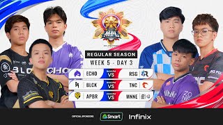 🔴LIVE | MPL PH S13 | FILIPINO-Week 5 Day 3