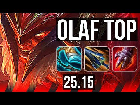 OLAF vs KAYN (TOP) | Legendary | BR Grandmaster | 25.15
