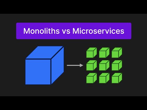 Monoliths vs Microservices | Explained in 5 Minutes