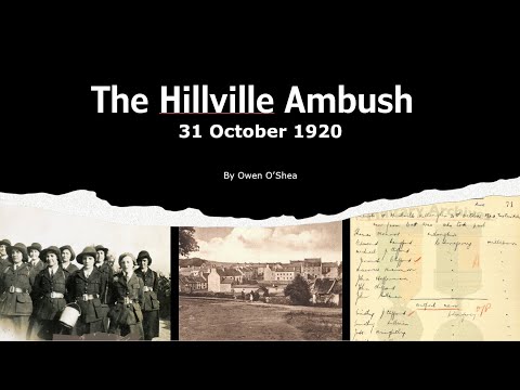 The Hillville Ambush - 31 October 1920