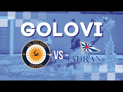 Golovi s utakmice - VK Solaris vs VK Jadran ST (PH 7. kolo)