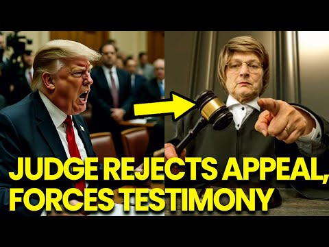Trump PANICS After Judge ORDERS Testimony Under Oath Within 48 Hours