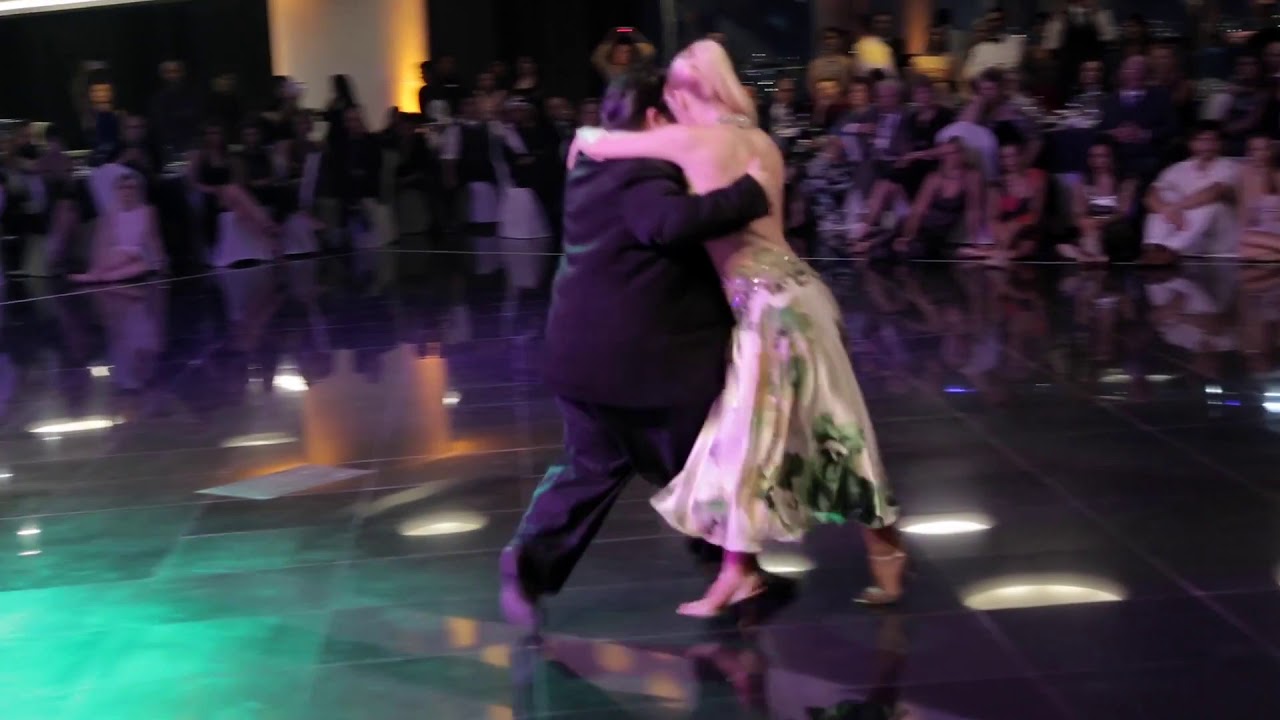 Alejandra Mantinan &  Aoniken Quiroga - 8th dubai tango festival 2016