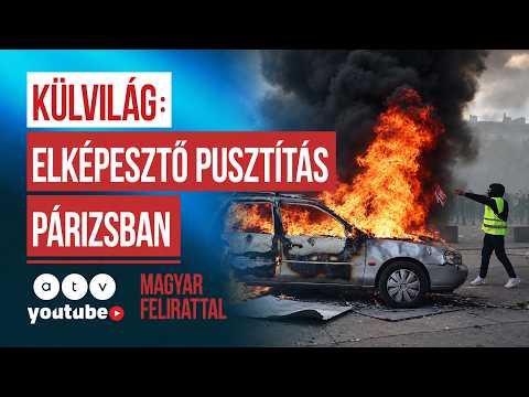 Mintha háború dúlt volna: rá sem lehet ismerni a francia városokra a zavargások után