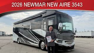 A preview image of the linked video showcasing 2026 Newmar New Aire 3543