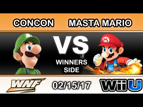 WNF 1.1 - SS | Mr. ConCon (Luigi) Vs. FD | Masta Mario (Mario) Winners Side - Smash Wii U