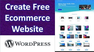🔴Create Free Ecommerce Website in WordPress | Online Shopping Website Tutorial in Hindi-Urdu