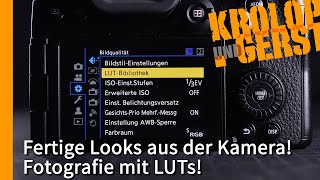 Fertige Bildlooks direkt aus der Kamera! Fotografie mit LUTs (+ Download) 📷 Krolop&Gerst