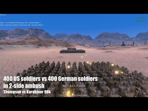 US vs Germany feat. Hans Norris (Ultimate Epic Battle Simulator)