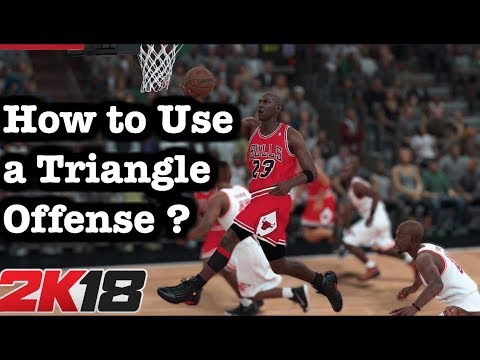 NBA 2K18 How to Score Tips & Tricks 2K18 Ultimate Tutorial on Triangle Offense Freelance #72