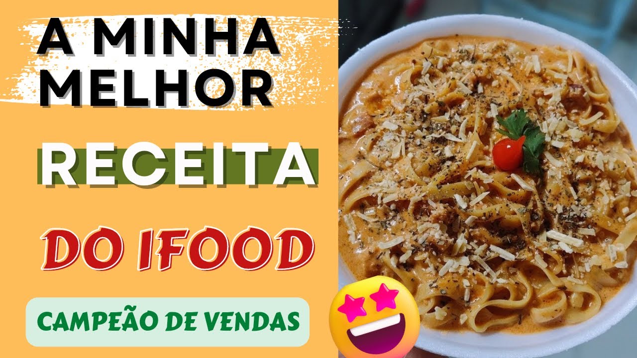 MINHA MELHOR RECEITA DE MACARRÃO GOURMET QUE EU VENDO NO IFOOD! CAMPEÃO DE VENDAS!!