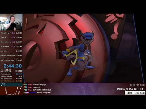 Sly Cooper: Thieves in Time 100% speedrun in 5:54:40 [Former World Record]