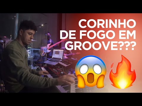 CORINHO DE FOGO EM GROOVE - NT PRAISE - LÁ VEM FARAÓ - #KeysCam