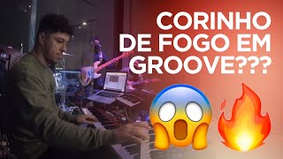 CORINHO DE FOGO EM GROOVE - NT PRAISE - LÁ VEM FARAÓ - #KeysCam