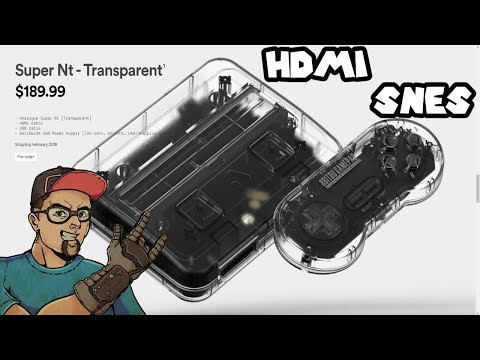 Analogue Super NT HMDI FPGA Super Nintendo Console