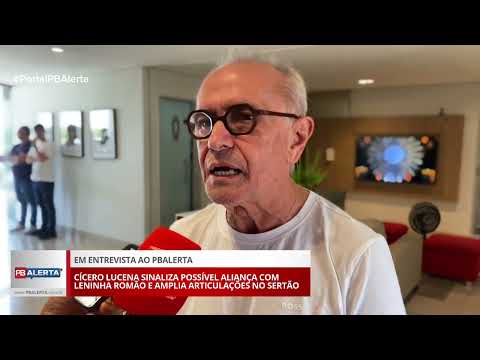 Cícero Lucena sinaliza possível aliança com Leninha Romão e amplia articulações no Sertão