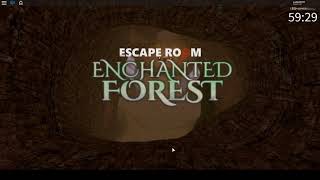 Roblox escape the room enchanted forest