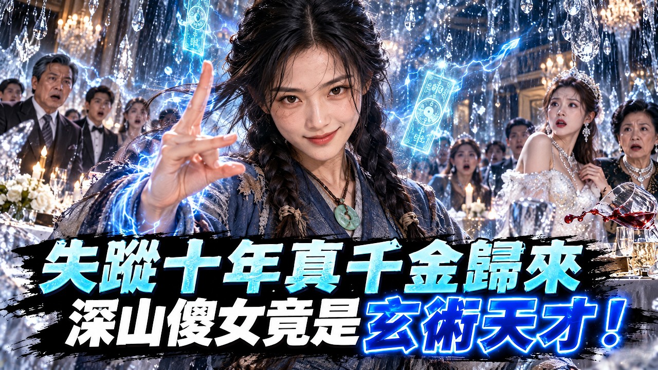 失蹤十年陸家真千金歸來，眾人以為是深山傻女，實則玄術登峰造極#drama#短剧#爽劇  #真假千金 #靈異短劇