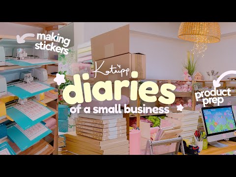, title : 'SMALL BUSINESS DIARIES 🎀🧸🎄 Prepping my shop for black friday and Christmas! Shop Launch Prep pt.1'