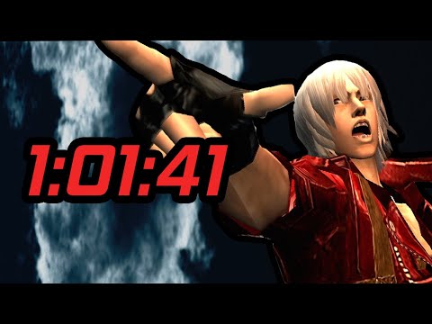 Devil May Cry 3 Speedrun World Record in 1:01:41 | New Game Normal Dante
