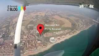preview picture of video 'Turismo Porto Recanati ad alta quota - Volo Ancona, Porto Recanati, Porto Potenza Picena'