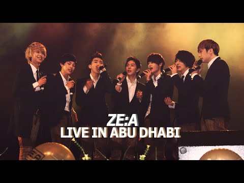 120412 ZE:A Showcase Live In Abu Dhabi Fancam