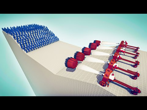 100x NINJA vs 5x EVERY GOD - Totally Accurate Battle Simulator TABS