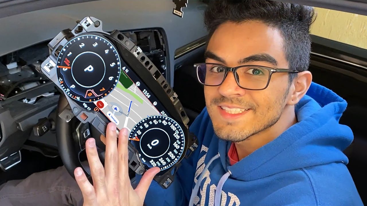 INSTALEI O PAINEL DIGITAL DO GTI MK7.5 NO MEU GOLF MK7