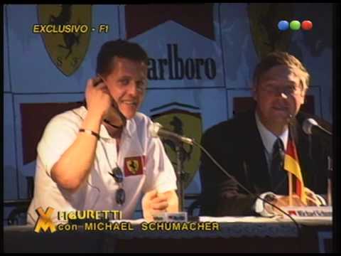 Figuretti con Michael Schumacher - Videomatch 97