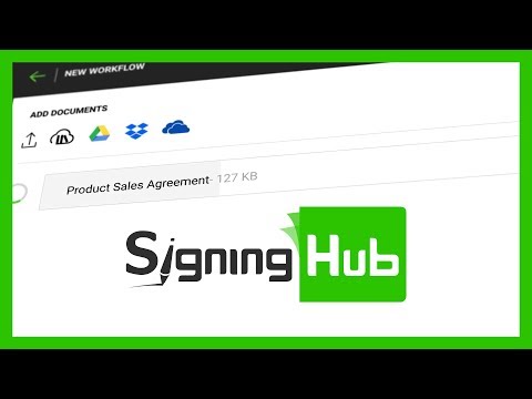 SigningHub Lite - Quick Demo
